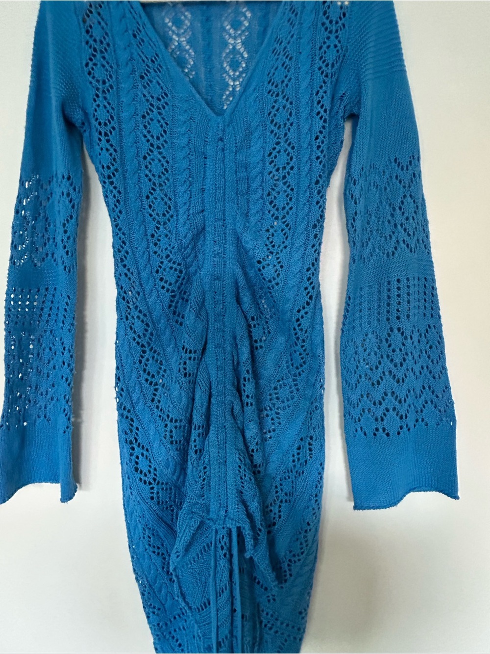 SNDYS Fate mini dress Blue Sz S - Picture 11 of 16